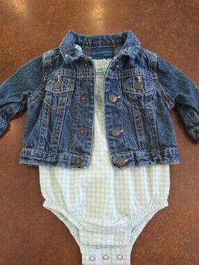Cartier Kids Blue Denim Jean Jacket